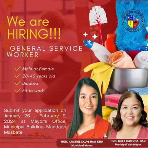 masbate job hiring|Urgent! Jobs in Masbate .